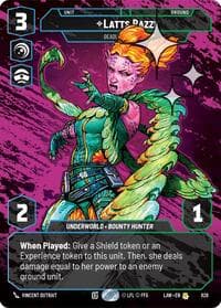 Latts Razzi - Deadly Whipmaster (Prestige Foil) - A Lawless Time - Star Wars: Unlimited card