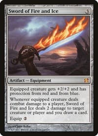 Sword of Fire and Ice - Modern Masters - Magic: The Gathering card