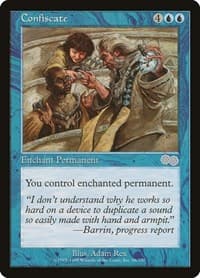 Confiscate - Urza's Saga - Magic: The Gathering card