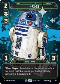 R2-D2 - Part of the Plan (Prestige Foil) - A Lawless Time - Star Wars: Unlimited card
