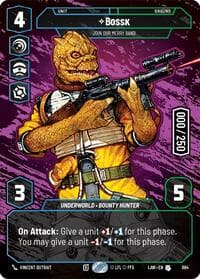 Bossk - Join Our Merry Band (Serialized) - A Lawless Time - Star Wars: Unlimited card
