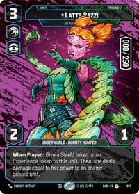 Latts Razzi - Deadly Whipmaster (Serialized) - A Lawless Time - Star Wars: Unlimited card