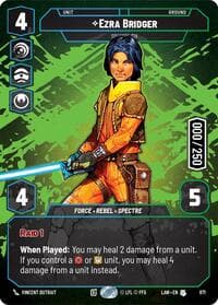 Ezra Bridger - Spectre Six (Serialized) - A Lawless Time - Star Wars: Unlimited card