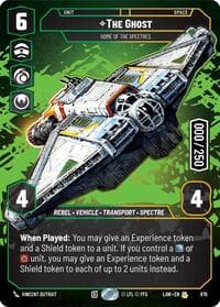 The Ghost - Home of the Spectres (Serialized) - A Lawless Time - Star Wars: Unlimited card