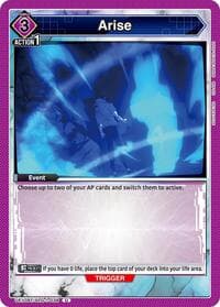 Arise - UE17BT: SOLO LEVELING - Union Arena card