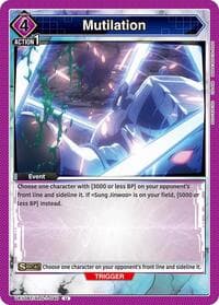 Mutilation - UE17BT: SOLO LEVELING - Union Arena card