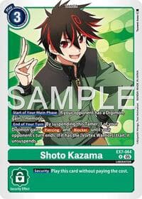 Shoto Kazama (Reprint) - Advanced Booster Digimon Generation - Digimon Card Game card