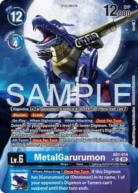 MetalGarurumon (Alternate Art) - Advanced Booster Digimon Generation - Digimon Card Game card