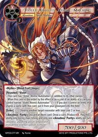 Violet, Envious Atomic Machine - Masterpiece Collection 03 "Dimensional Hope" - Force of Will card