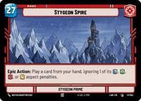 Stygeon Spire // Credit - A Lawless Time - Star Wars: Unlimited card