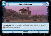 Daimyo's Palace // Experience - A Lawless Time - Star Wars: Unlimited card