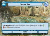 Coaxium Mine // Shield (Hyperspace) - A Lawless Time - Star Wars: Unlimited card