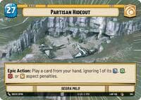 Partisan Hideout // Shield (Hyperspace) - A Lawless Time - Star Wars: Unlimited card