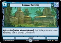 Alliance Outpost - A Lawless Time - Star Wars: Unlimited card