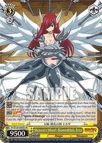 Heaven's Wheel: Blumenblatt, Erza (SR) - FAIRY TAIL 100 YEARS QUEST - Weiss Schwarz card