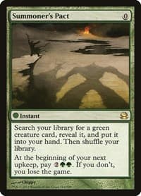 Summoner's Pact - Modern Masters - Magic: The Gathering card