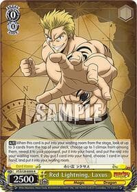 Red Lightning, Laxus - FAIRY TAIL 100 YEARS QUEST - Weiss Schwarz card