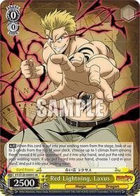 Red Lightning, Laxus (SR) - FAIRY TAIL 100 YEARS QUEST - Weiss Schwarz card