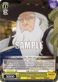 Law Dragon, Elefseria (SR) - FAIRY TAIL 100 YEARS QUEST - Weiss Schwarz card