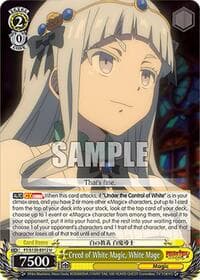 Creed of White Magic, White Mage - FAIRY TAIL 100 YEARS QUEST - Weiss Schwarz card