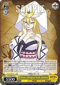 Moon Dragon God, Selene - FAIRY TAIL 100 YEARS QUEST - Weiss Schwarz card