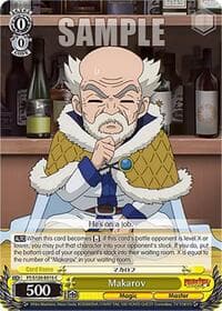 Makarov - FAIRY TAIL 100 YEARS QUEST - Weiss Schwarz card