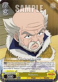 Makarov (SR) - FAIRY TAIL 100 YEARS QUEST - Weiss Schwarz card