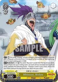 Whiteout, Bixlow - FAIRY TAIL 100 YEARS QUEST - Weiss Schwarz card