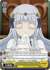 Teatime After Whiteout, White Mage - FAIRY TAIL 100 YEARS QUEST - Weiss Schwarz card