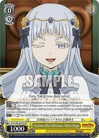 Teatime After Whiteout, White Mage (SR) - FAIRY TAIL 100 YEARS QUEST - Weiss Schwarz card