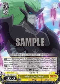 Whiteout, Fried (SR) - FAIRY TAIL 100 YEARS QUEST - Weiss Schwarz card