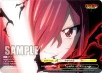 Sparks of Revenge (RRR+) - FAIRY TAIL 100 YEARS QUEST - Weiss Schwarz card