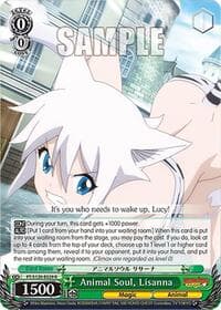 Animal Soul, Lisanna - FAIRY TAIL 100 YEARS QUEST - Weiss Schwarz card