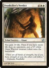 Feudkiller's Verdict - Modern Masters - Magic: The Gathering card