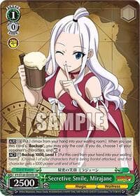 Secretive Smile, Mirajane (SR) - FAIRY TAIL 100 YEARS QUEST - Weiss Schwarz card