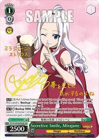 Secretive Smile, Mirajane (SP) - FAIRY TAIL 100 YEARS QUEST - Weiss Schwarz card