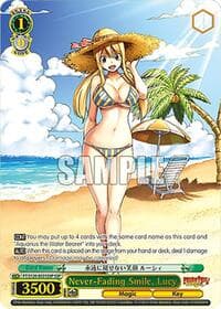 Never-Fading Smile, Lucy (SSP) - FAIRY TAIL 100 YEARS QUEST - Weiss Schwarz card