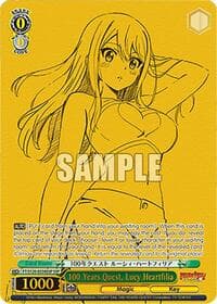 100 Years Quest, Lucy Heartfilia (SSP) - FAIRY TAIL 100 YEARS QUEST - Weiss Schwarz card