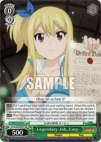 Legendary Job, Lucy (SR) - FAIRY TAIL 100 YEARS QUEST - Weiss Schwarz card