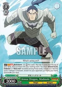 Armor Dragon, Madmole (SR) - FAIRY TAIL 100 YEARS QUEST - Weiss Schwarz card