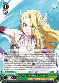 Kiria the Blade Dragon (SR) - FAIRY TAIL 100 YEARS QUEST - Weiss Schwarz card