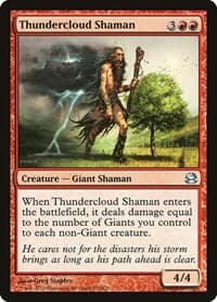 Thundercloud Shaman - Modern Masters - Magic: The Gathering card
