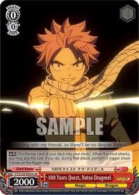 100 Years Quest, Natsu Dragneel (SR) - FAIRY TAIL 100 YEARS QUEST - Weiss Schwarz card