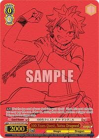100 Years Quest, Natsu Dragneel (SSP) - FAIRY TAIL 100 YEARS QUEST - Weiss Schwarz card