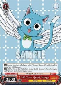 100 Years Quest, Happy - FAIRY TAIL 100 YEARS QUEST - Weiss Schwarz card