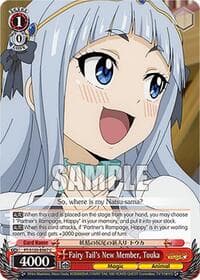 Fairy Tail's New Member, Touka - FAIRY TAIL 100 YEARS QUEST - Weiss Schwarz card