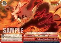 Fire Dragon King's Demolishing Strike - FAIRY TAIL 100 YEARS QUEST - Weiss Schwarz card
