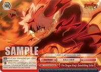 Fire Dragon King's Demolishing Strike (RRR) - FAIRY TAIL 100 YEARS QUEST - Weiss Schwarz card