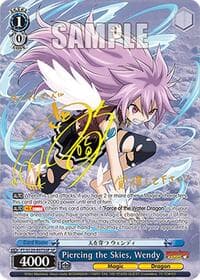 Piercing the Skies, Wendy (SP) - FAIRY TAIL 100 YEARS QUEST - Weiss Schwarz card