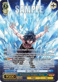 Freezing Magic, Gray (SSP) - FAIRY TAIL 100 YEARS QUEST - Weiss Schwarz card